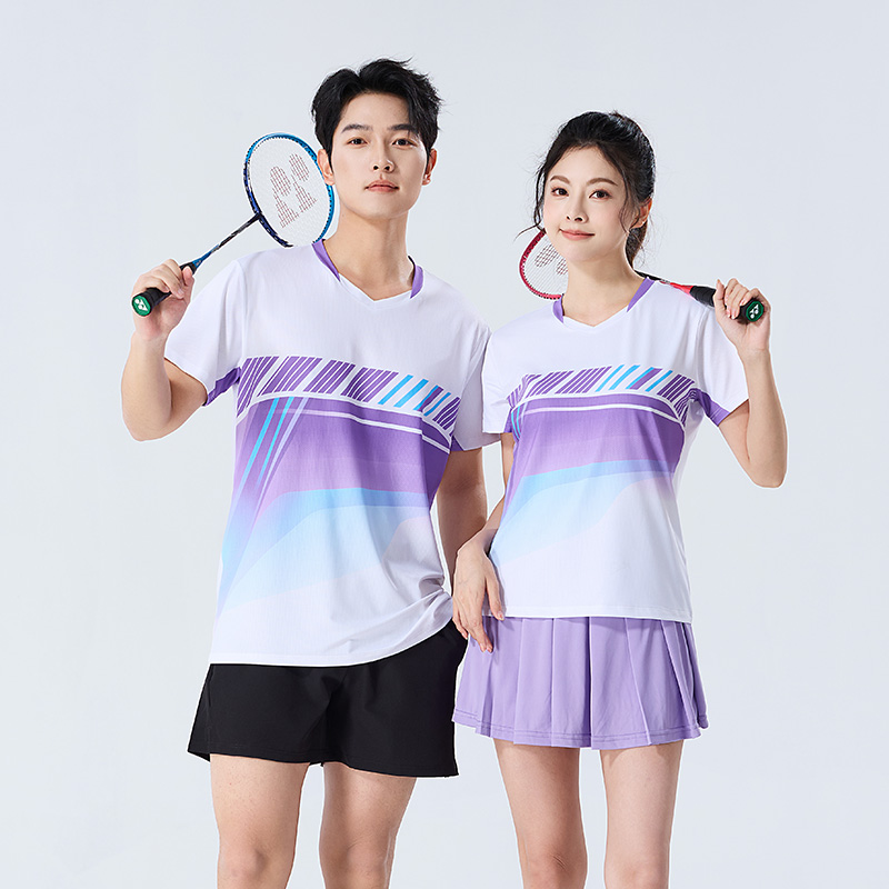 羽毛球服套装女款运动训练服男款乒乓球服短袖专业比赛队服定制