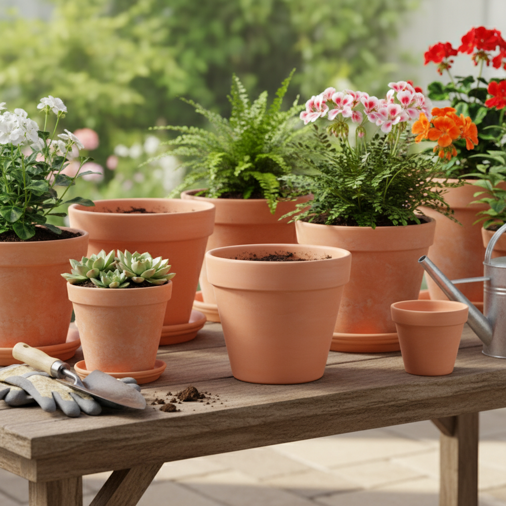 红陶花盆绿植多肉粗陶泥盆大号吸水透气育苗盆兰花盆简约大号盆栽,鲜花速递/花卉仿真/绿植园艺,花盆,淘宝优惠券,粉丝福利购,淘宝优惠卷