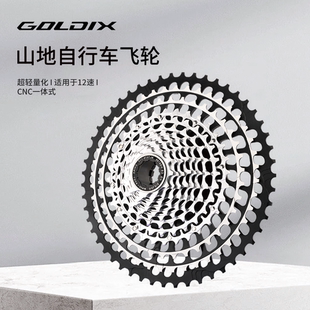 GOLDIX HG/XD超轻封闭盘山地飞轮12速11-46/51T 兼容SHIMANO/SRAM