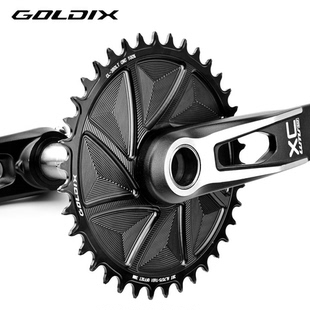 GOLDIX 3钉直装式牙盘正负齿封闭盘3mm偏移单盘10/11/12速CNC链轮