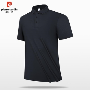 夏季 T恤时尚 皮尔卡丹新款 男上衣打底衫 POLO 百搭潮流棉质修身 半袖