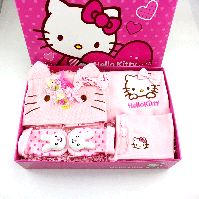 Coffret cadeau pour bébé - Vêtements + Fournitures - Ref 1952040 Image 1