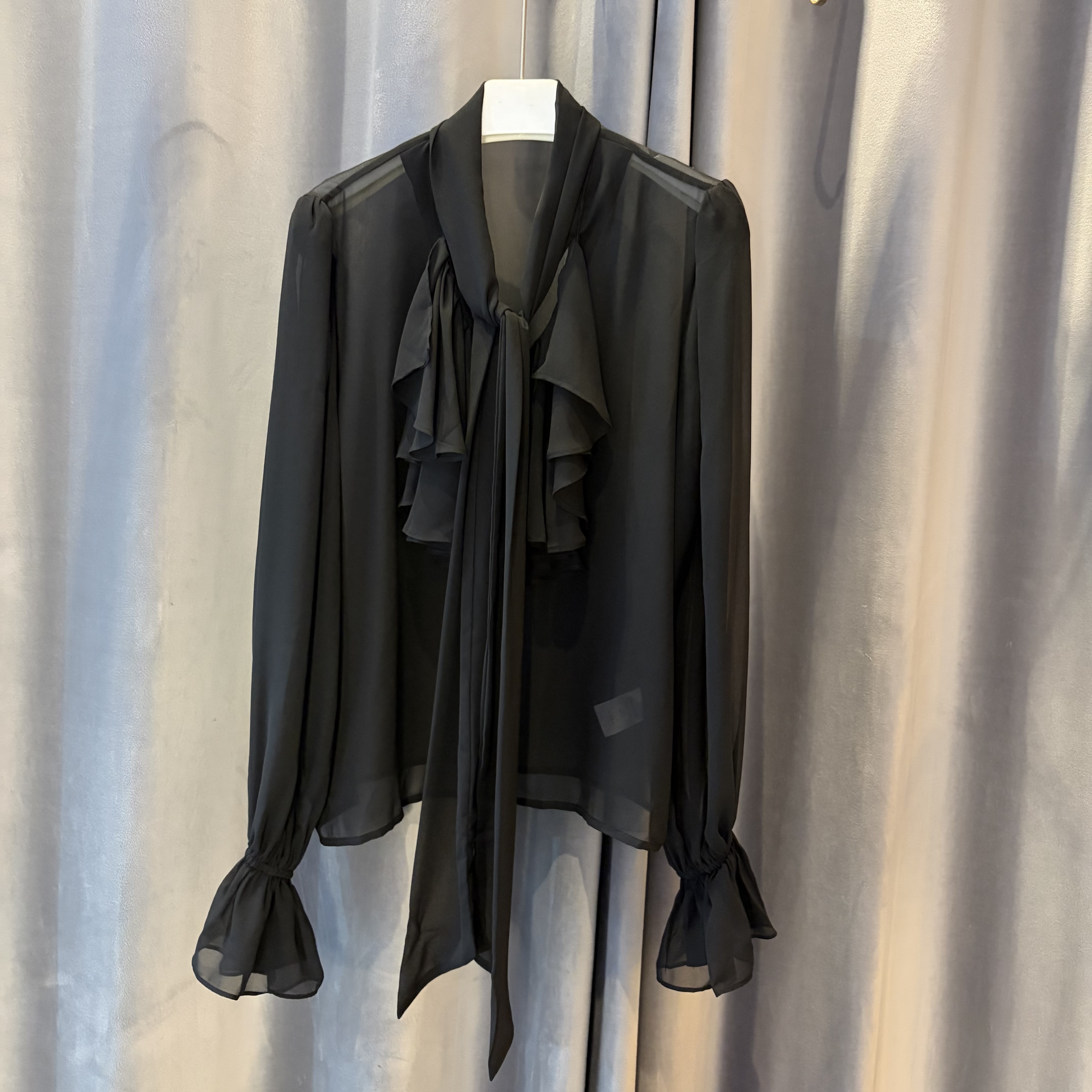 【熙藤叶】个性女士纯色红衬衫正品Heevine黑色