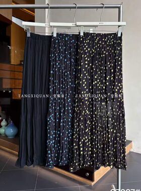 【堂家TXQ】裙子C7007半身中长直筒裙泉熙女春装