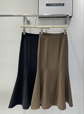 【堂家TXQ】裙子Y707半身鱼尾长包裙泉熙正品女装秋装