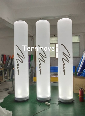 充气柱拱门开业庆典广告定制活动充气立柱灯箱气模夜光汽模底座