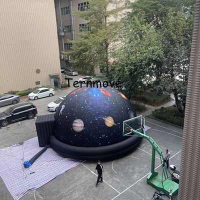 移动球幕电影360度环球影院3D穹幕影院设备充气球幕圆球影院气模