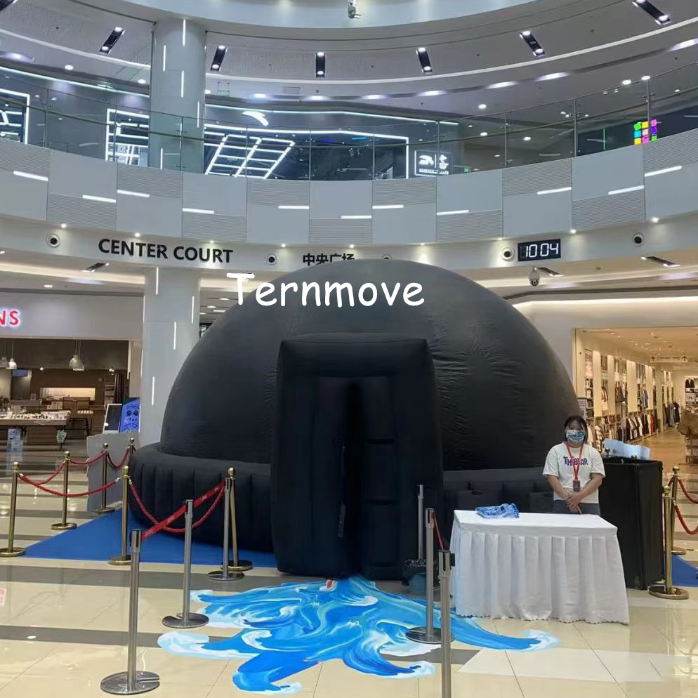 定制充气投影球幕移动影院户外便携充气电影屏幕球形全遮光3D帐篷