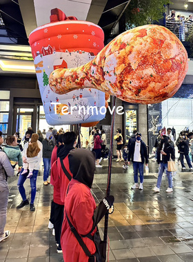 定制大气气球pvc升空球广告气球logo互动球落地球异型球大型气球