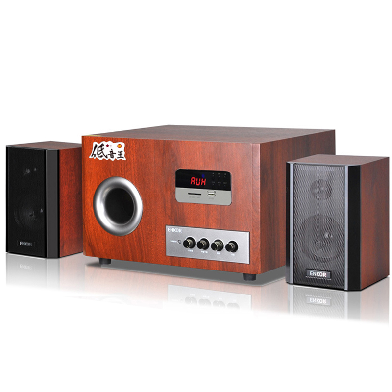 恩科ENKOR s2850音响台式电脑主机2.1蓝牙超重低音炮木质音箱家用使用感如何?