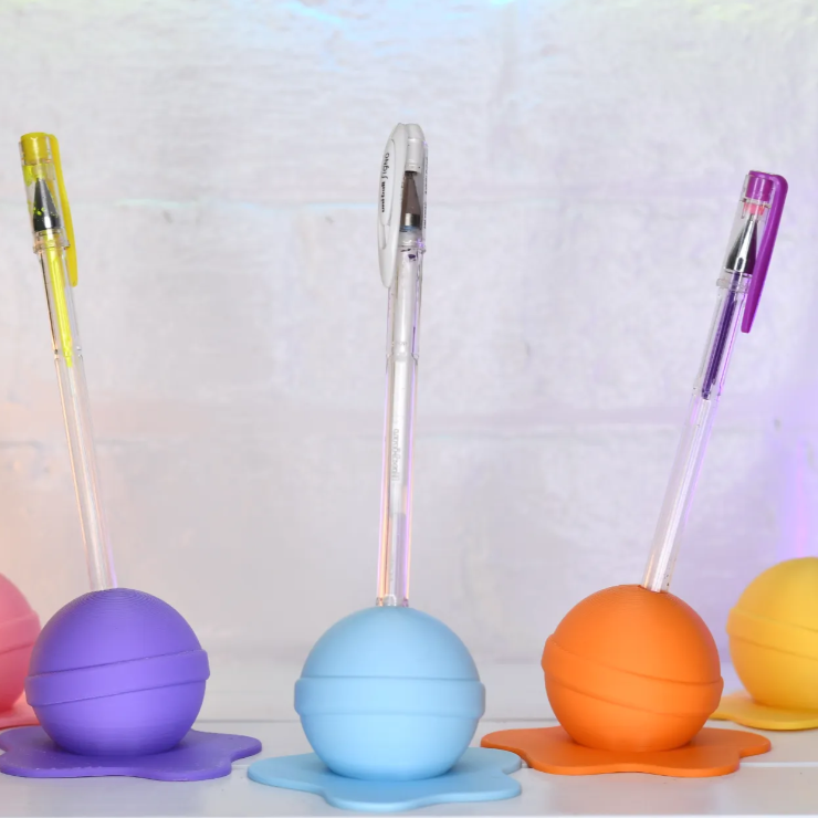 棒棒糖果笔筒平板电脑Ipad电容笔pencil笔筒绘画笔架收纳架笔搁桌