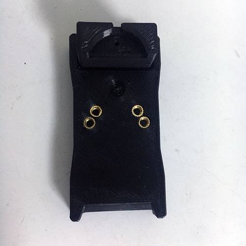 悍迪TEC9配件RMR导轨转接底板14逆牙火帽弹匣并联器上导轨消音改