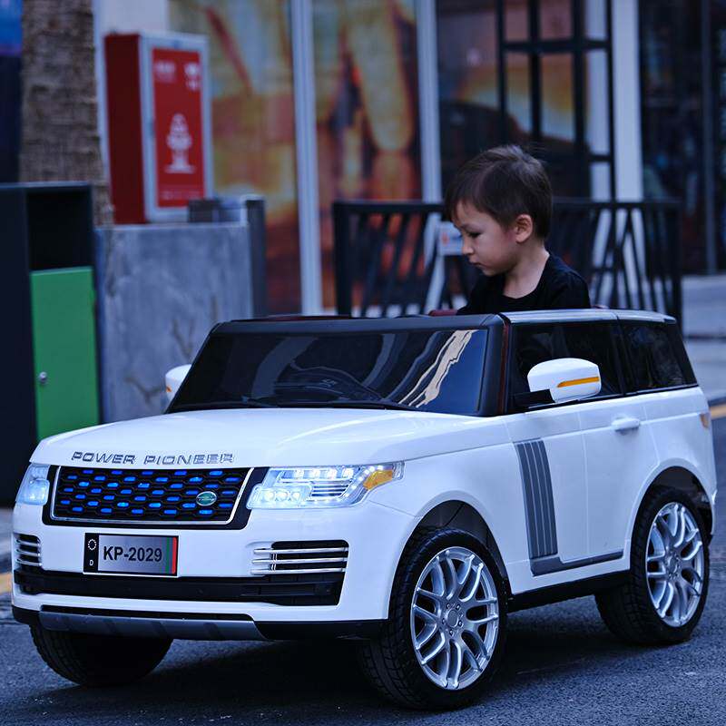 儿童电动汽车双座四驱越野四轮可摇摆可坐大人遥控车超大玩具车