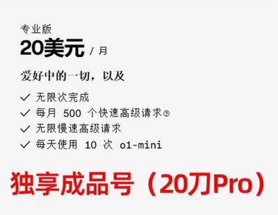 cursor pro独享订阅cursor4 pro官方独享充值账号pro代充claude4