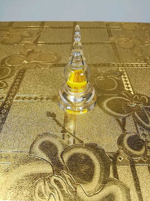 祈福积累福德佛塔诚安桌面摆件