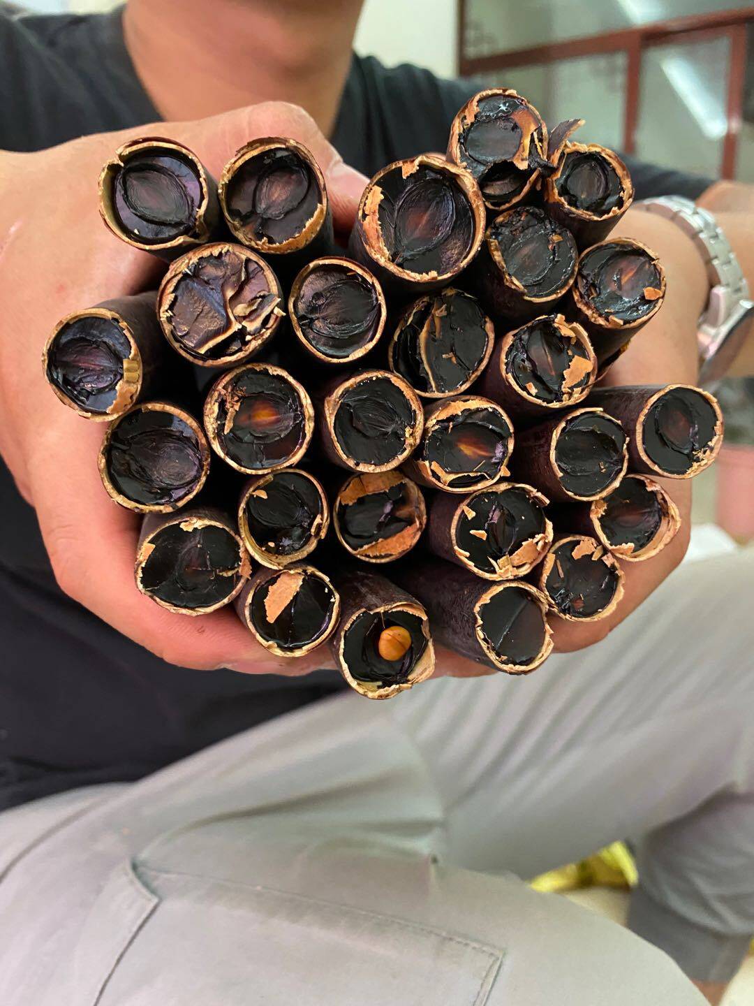 整根便秘果清肠排宿便缅甸腊肠树奇异果野生纯植物大解果切段泡水