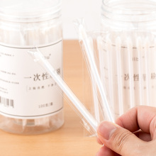 一次性唇刷棒口红刷女唇膏唇线釉便携化妆刷化妆师专用独立包装