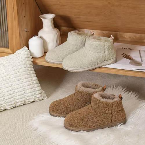 EVERAU澳洲毛茸茸雪地靴冬季保暖
