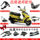 Xunying shell полный набор аксессуаров для модификации мотоцикла scooter general imitation 125 big Xunying small аксессуары для электромобилей mini 1