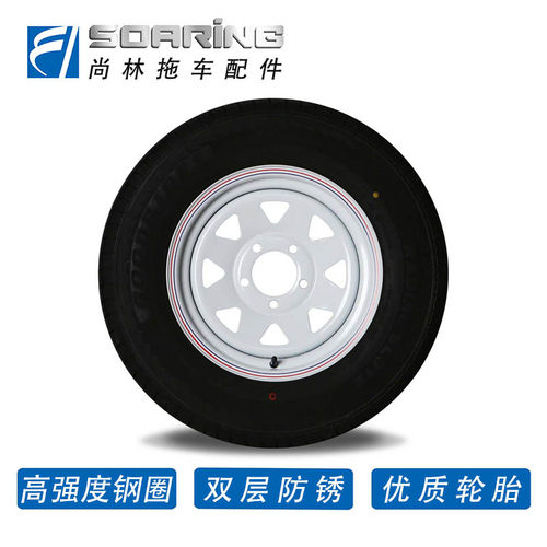 拖车钢圈轮胎轮毂拖迈仕轮毂