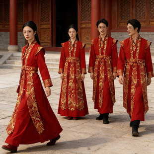 烈马飒旗万马奔腾旗子舞江湖夜雨十年灯舞蹈演出服装成人男女武侠