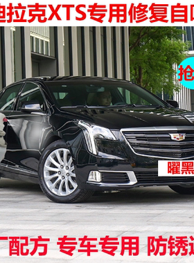 适用凯迪拉克XTS白色补漆笔黑色漆面划痕修复自喷漆防锈金属漆灰