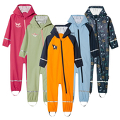 儿童连体雨衣男童女童幼儿园宝宝小学生全身防水防护雨披雨裤 雨具