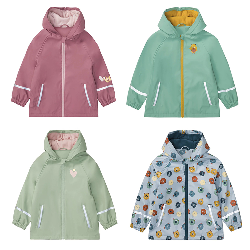加绒儿童雨衣德国原单