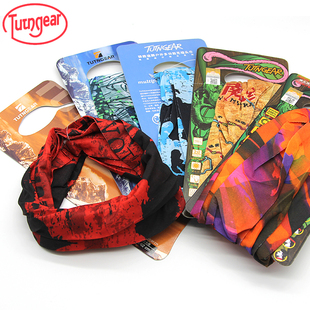 TUTN途腾吸湿排汗无缝自行车户外骑行魔术头巾面具加长男女款 围脖