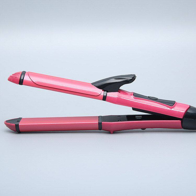 二合一卷发棒直卷两用刘海内扣直发器夹板烫发器学生宿舍用