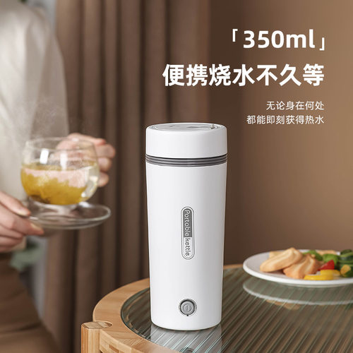 电热杯小型便携式电加热水杯保温一体烧水壶自动迷你养生壶旅行