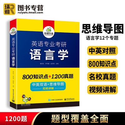 华研外语语言学考研备考2023