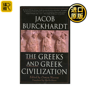 and Greeks Greek Civilization Burckhardt 英文原版 Jacob The