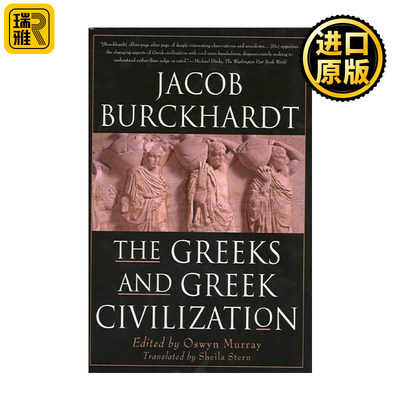 英文原版 The Greeks and Greek Civilization Jacob Burckhardt