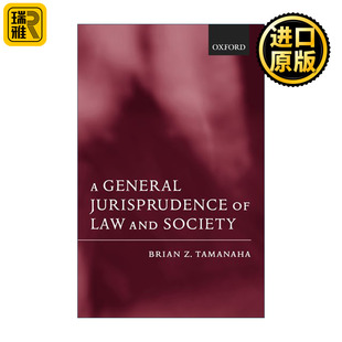 布赖恩·Z·塔玛纳哈 Law 关系为视角 Society and 一般法理学 进口英语书 General 英文原版 以法律与社会 Jurisprudence