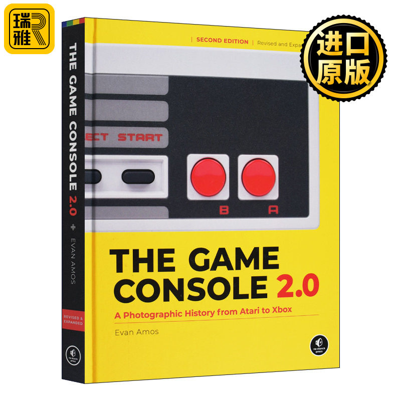 The Game Console 2.0 游戏机图鉴2.0:一部游戏机进化的视觉史 雅达利 游戏机内部结构图 Evan Amos 精装