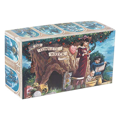A Series of Unfortunate Events Box 波特莱尔大冒险13册全套礼盒精装  Lemony Snicket 雷蒙斯尼奇的不幸历险 青少年小说