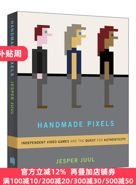 英文原版 Handmade Pixels (The MIT Press) Jesper Juul