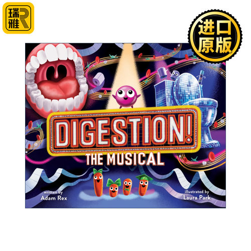 Digestion! The Musical 消化过程 音乐剧形式 精装科普