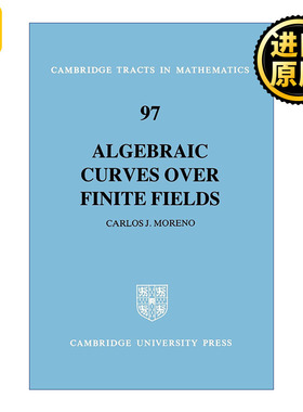 Algebraic Curves over Finite Fields 有限域上的代数曲线 剑桥数学丛书系列