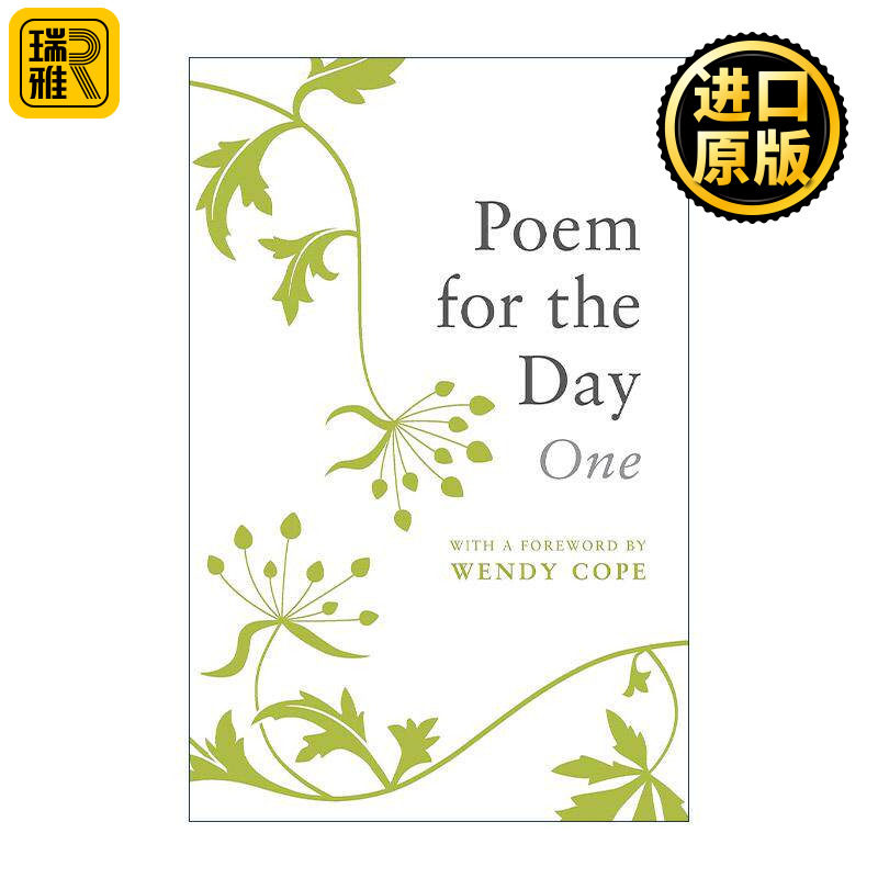 英文原版 Poem For The Day One 每日读一首诗 日日从诗歌获得生活的灵感 莎士比亚 叶芝 卡罗尔安达菲等 英文版 进口英语原版书籍