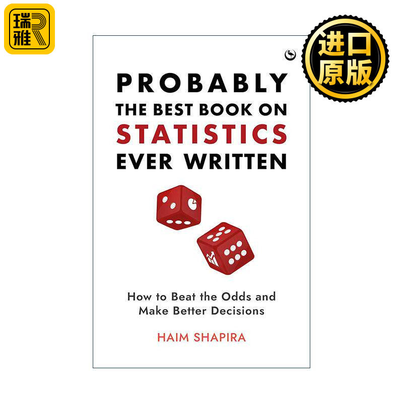 英文原版 Probably the Best Book on Statistics Ever Written 统计之书 融入生活的终极指南 角斗士 海盗与信任博弈作者哈伊姆