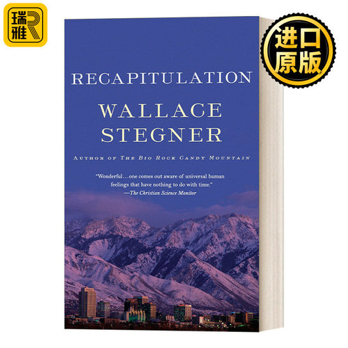 Recapitulation: A Novel 重演 经典文学 普利策奖得主Wallace Stegner