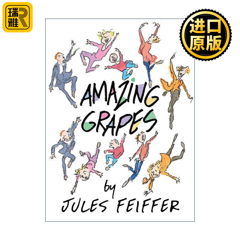 英文原版 Amazing Grapes 神奇的葡萄 图像小说 朱尔斯·费弗 英文版 进口英语原版书籍