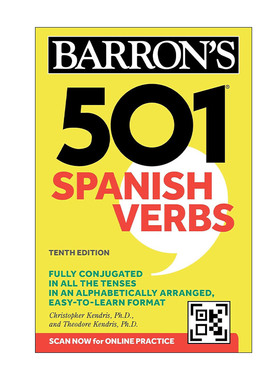 501 Spanish Verbs 巴朗501个西班牙语动词 第10版