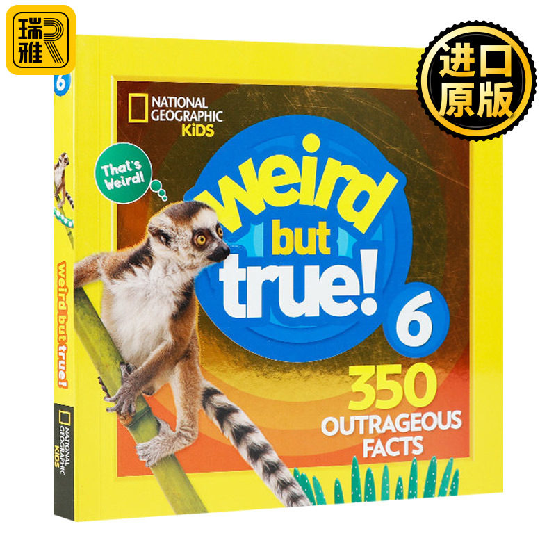 正版 Weird But True 6 Expanded Edition 真的好奇怪6
