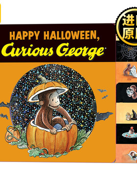 Happy Halloween Curious George Tabbed Board Book