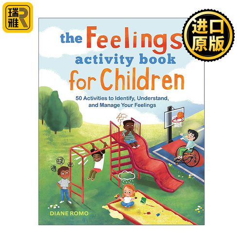 英文原版 The Feelings Activity Book for Children 儿童情感活动手册 识别 理解和管理情绪 Diane Romo 英文版 进口英语原版书籍