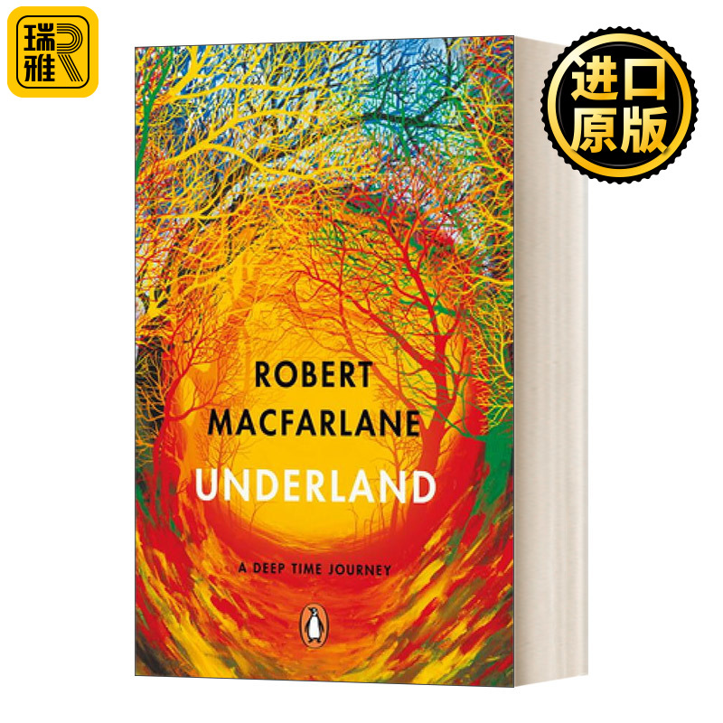 英文原版 Underland 深时之旅 对地下世界的求知之行 美国国家户外图书奖 Robert Macfarlane 纯全英文正版原著进口英语书籍