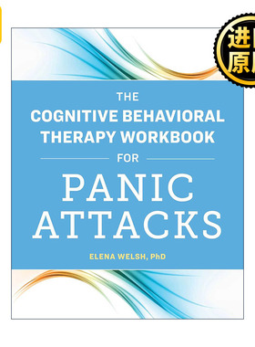 英文原版 The Cognitive Behavioral Therapy Workbook for Panic Attacks 惊恐症发作的认知行为治疗练习册 进口英语原版书籍